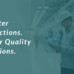 Digital quality control inspection on a manufacturing floor
