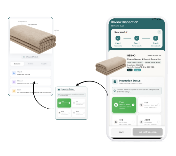 Boost efficiency in the textiles industry with an inspection app for textiles, ensuring quality for fabric manufacturers and textile companies.