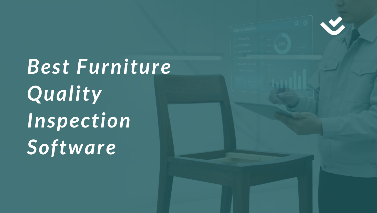 Digital furniture quality inspection software used in factory production line